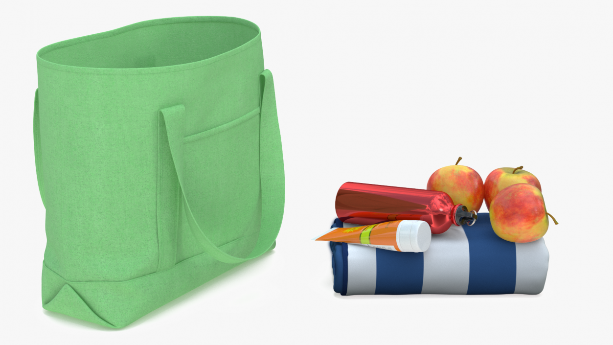 Beach Bag 3D model