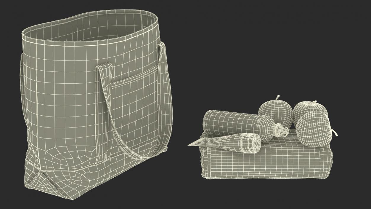 Beach Bag 3D model