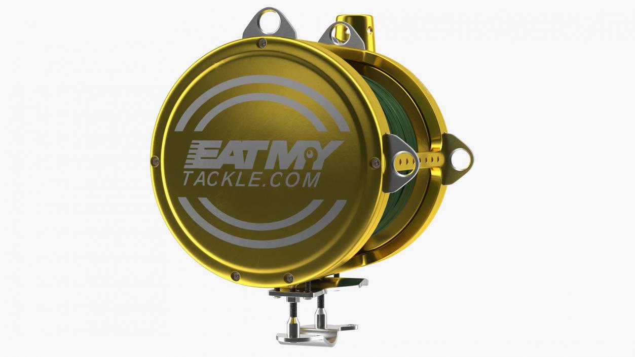 EatMyTackle 80 Wide 2Speed Fishing Reel 3D model