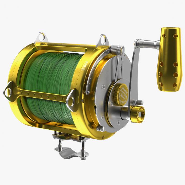 EatMyTackle 80 Wide 2Speed Fishing Reel 3D model