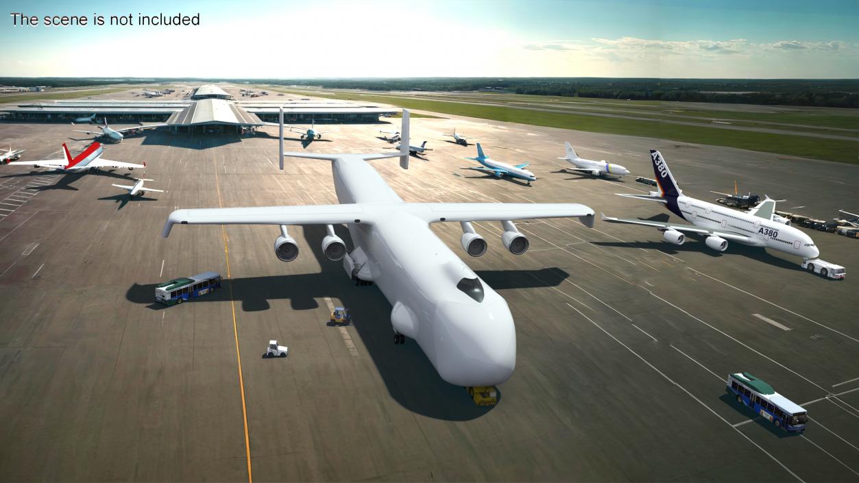 Giant Cargo Plane 3D