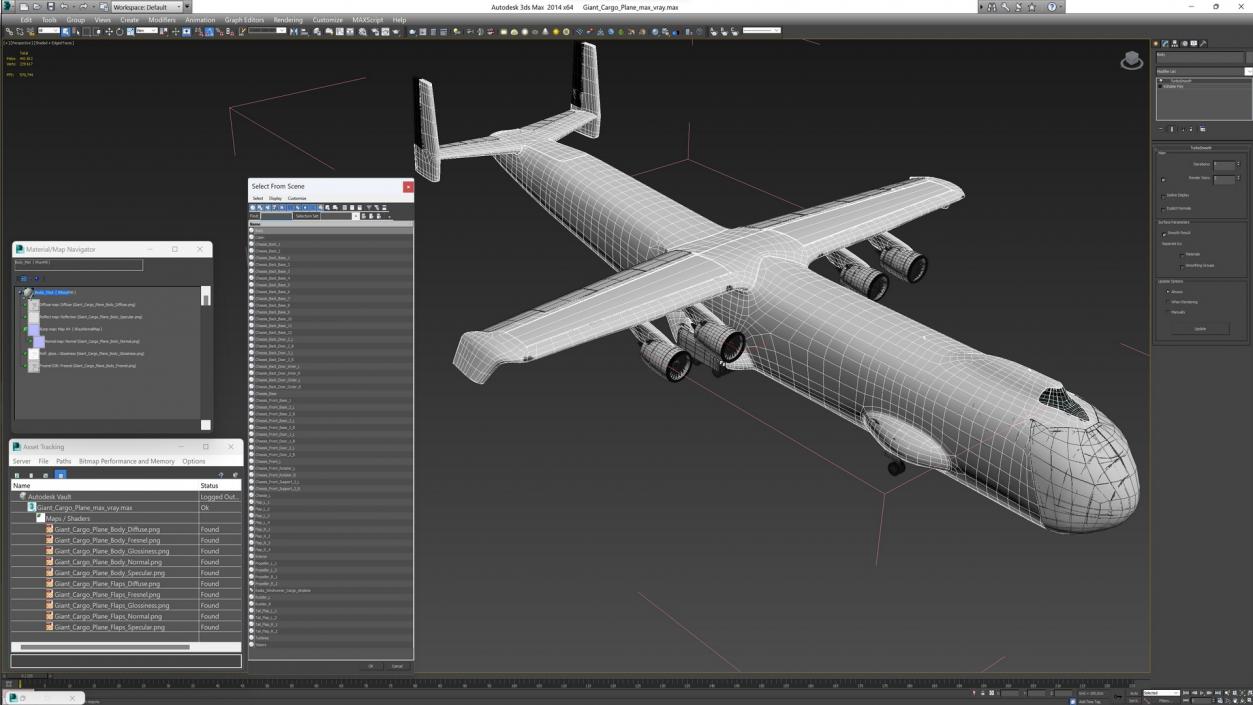 Giant Cargo Plane 3D