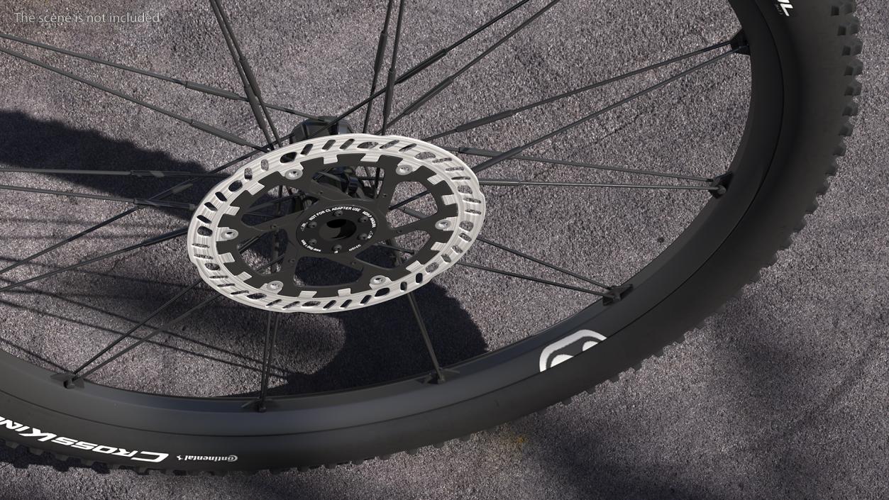 Front Wheel eBike 3D