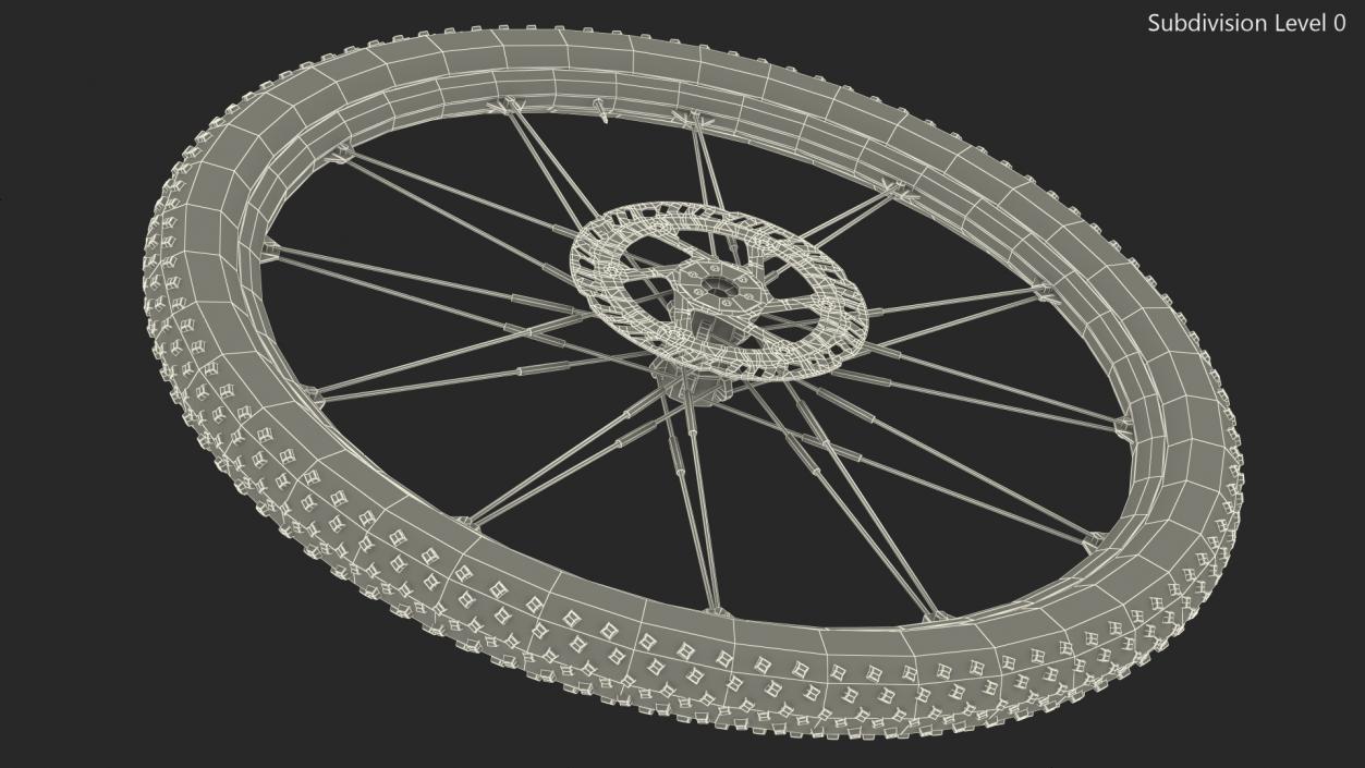 Front Wheel eBike 3D