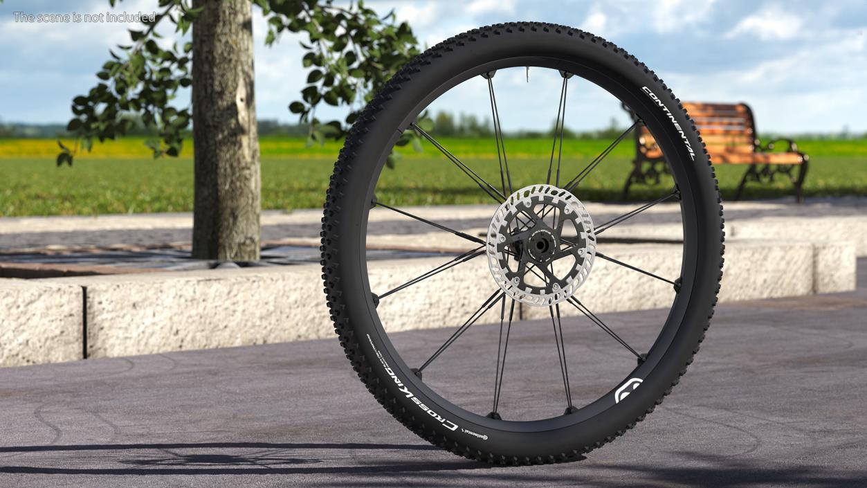 Front Wheel eBike 3D