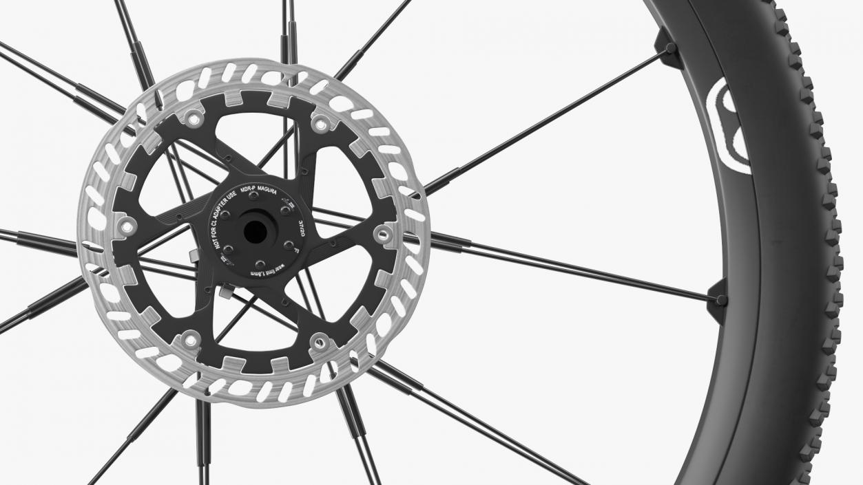 Front Wheel eBike 3D