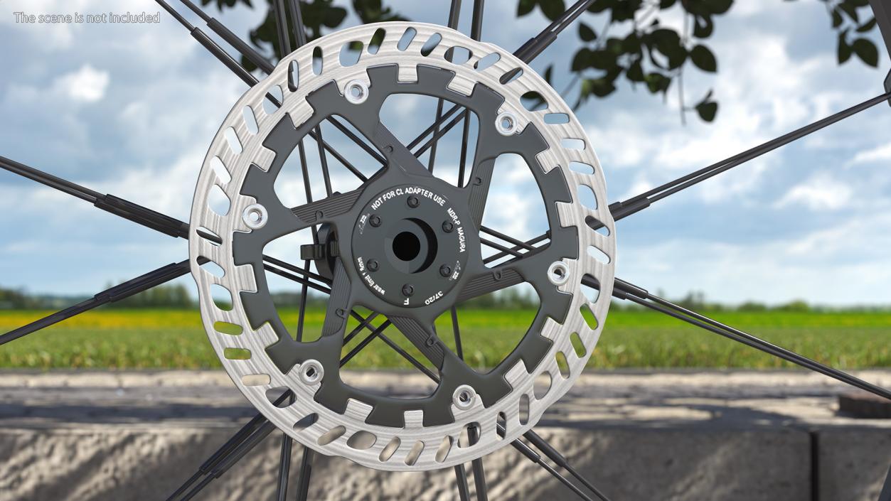 Front Wheel eBike 3D