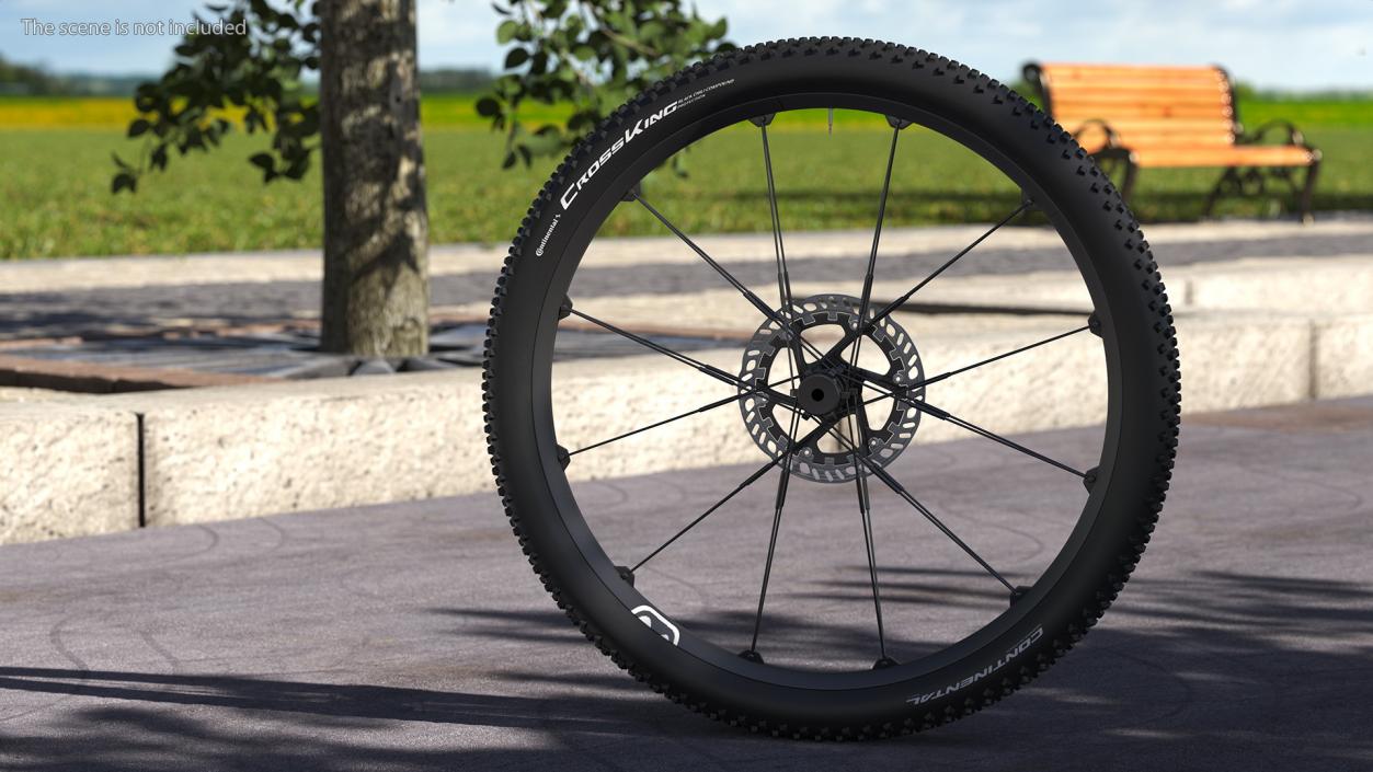 Front Wheel eBike 3D