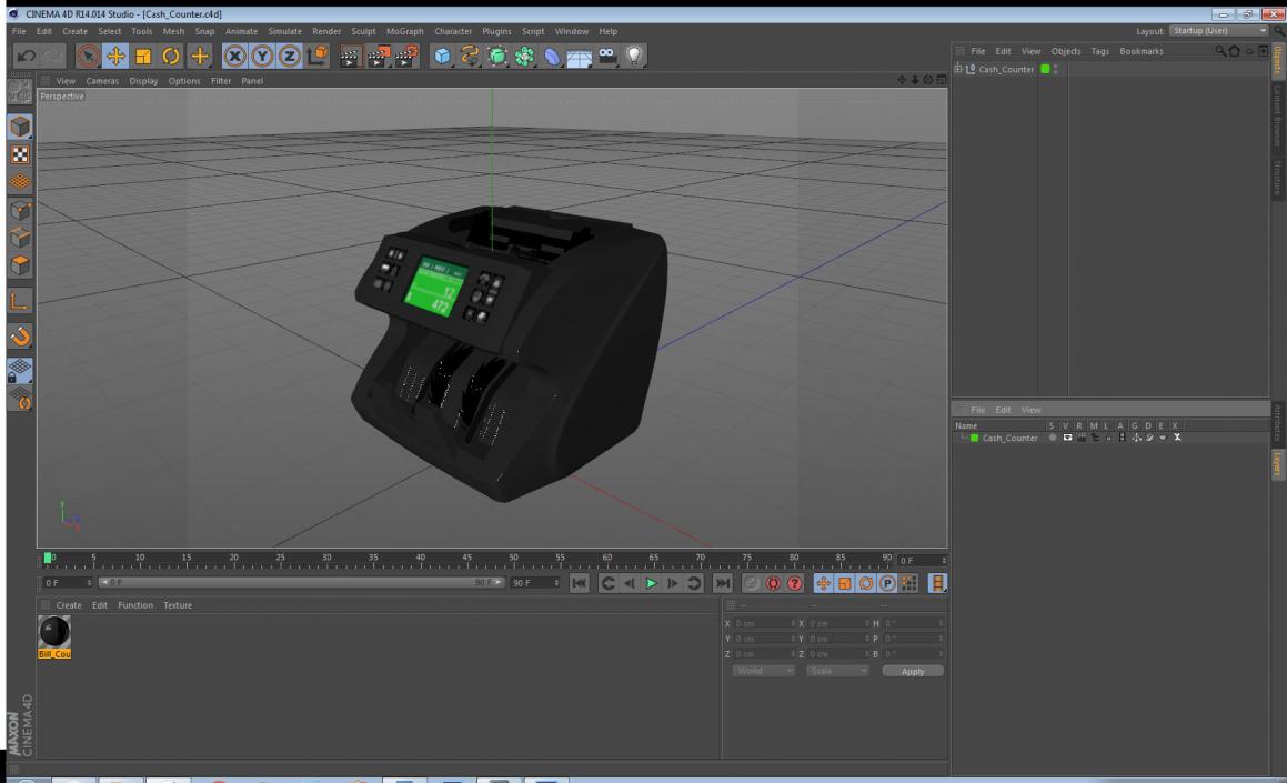 Cash Counter 3D