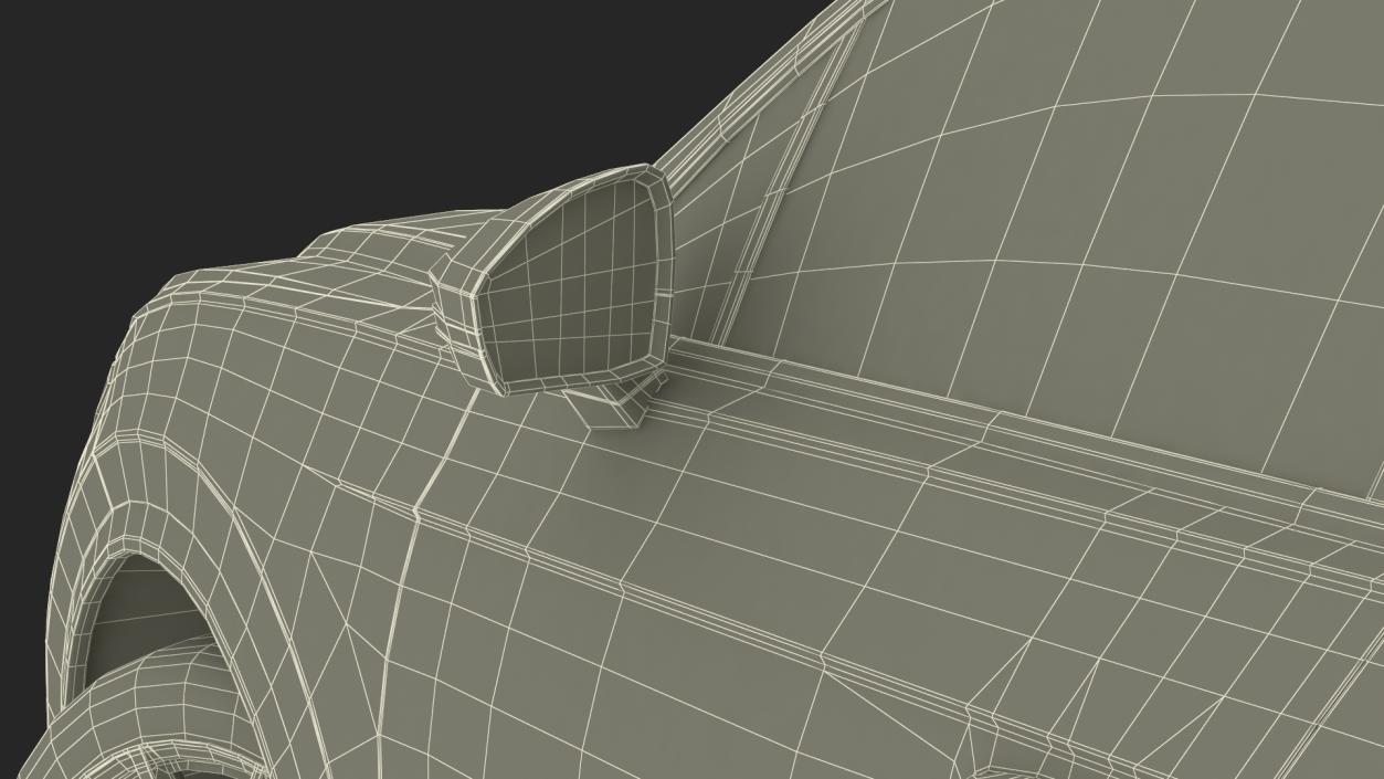 Volkswagen Touareg 2024 Grey Rigged for Maya 3D model