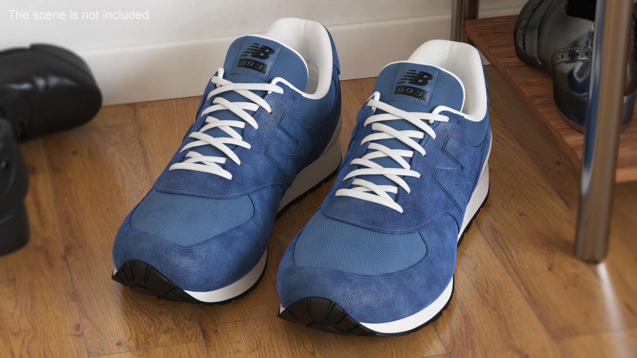 New Balance Mens Sneakers Fur 3D model