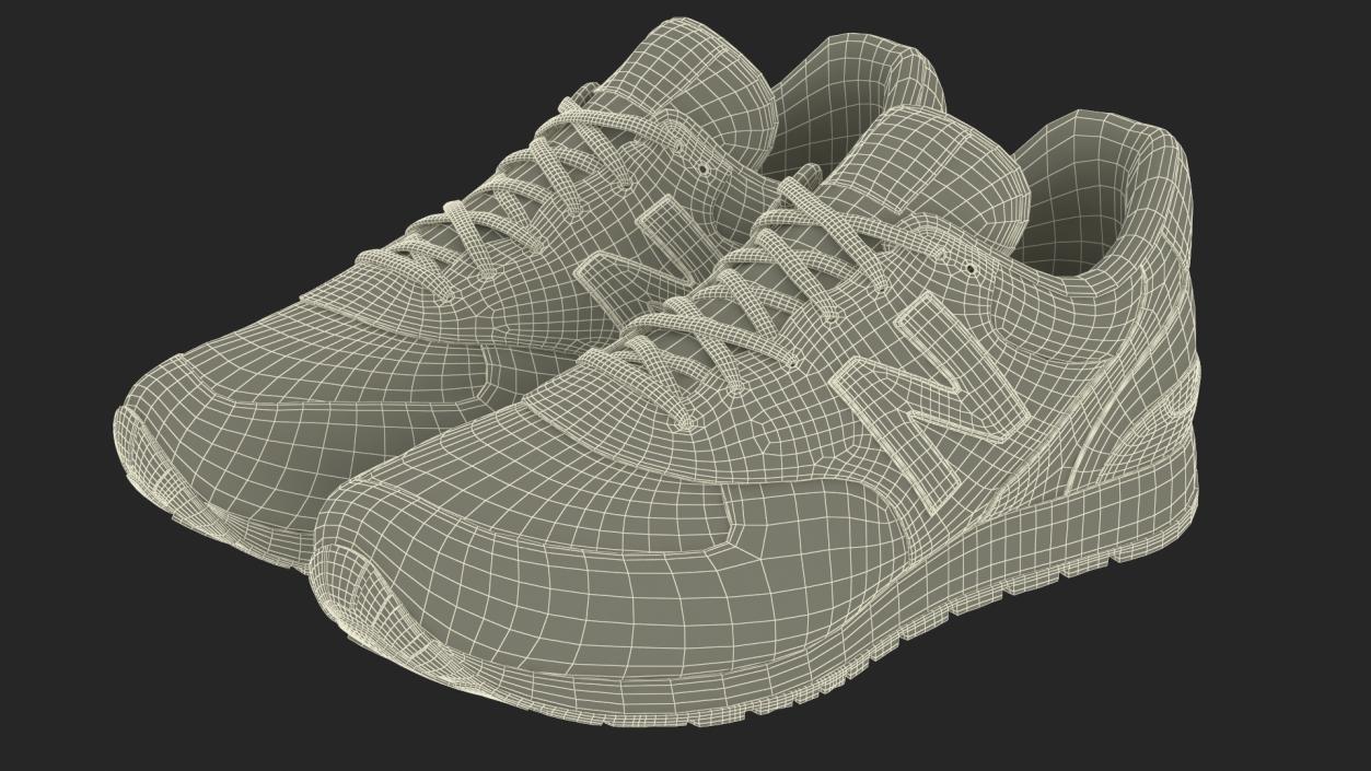 New Balance Mens Sneakers Fur 3D model