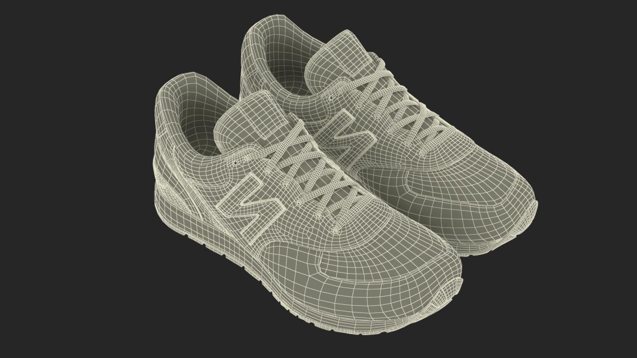 New Balance Mens Sneakers Fur 3D model