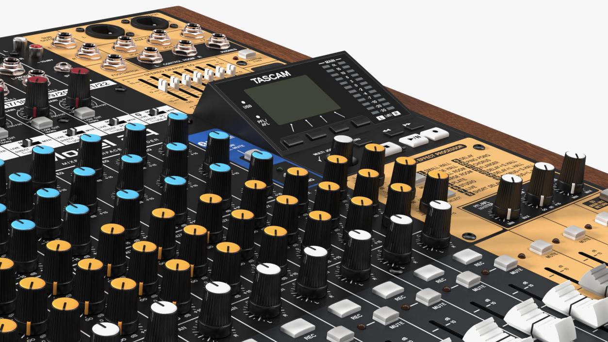 3D Analog Mixer Recorder