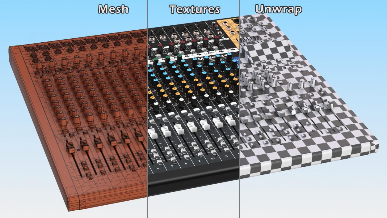 3D Analog Mixer Recorder