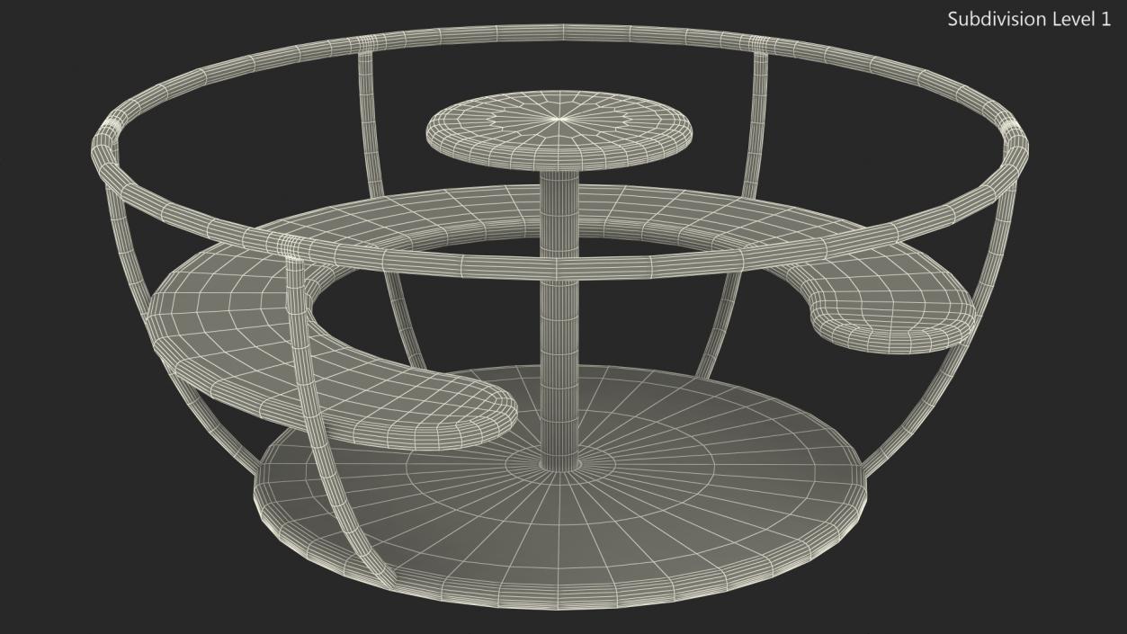 Teacup Spinner 3D model