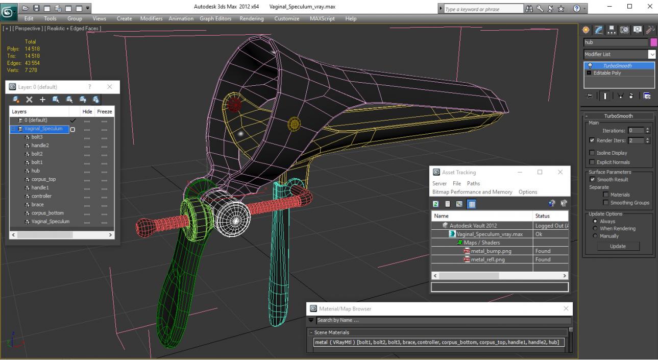 3D Vaginal Speculum