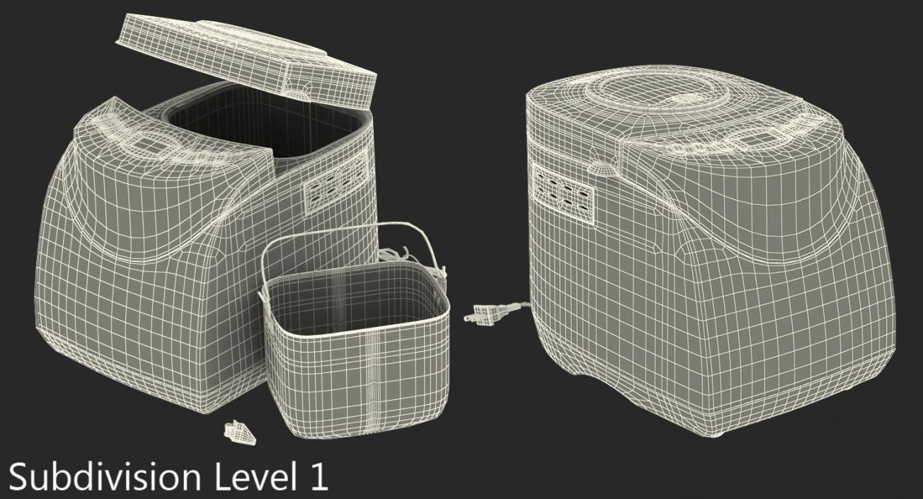 Bread Maker Generic 3D model