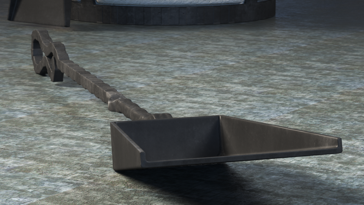 3D Brazier Scoop model