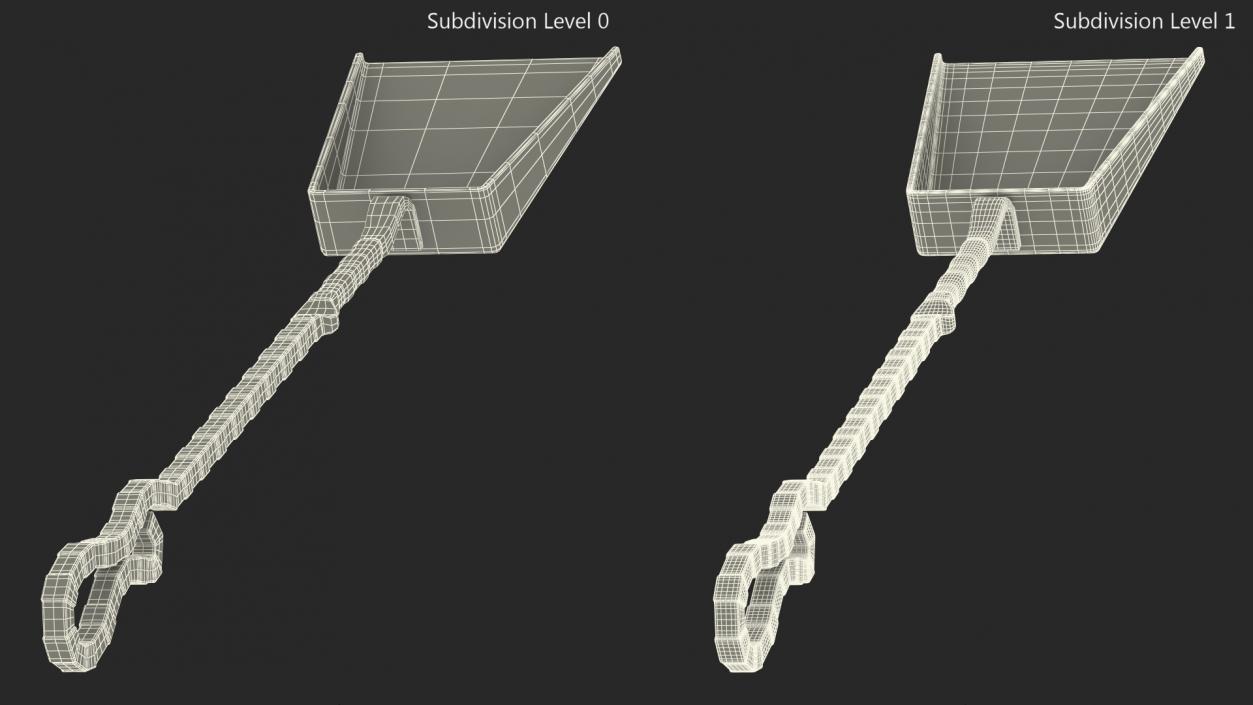 3D Brazier Scoop model