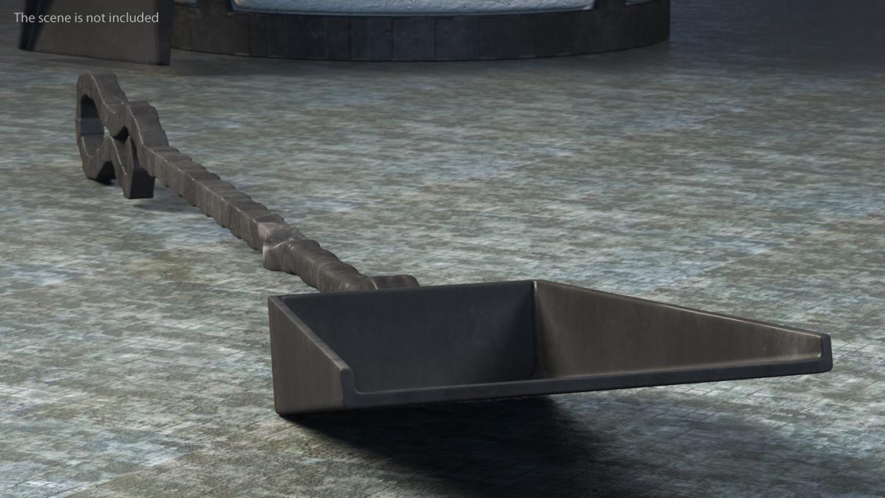 3D Brazier Scoop model