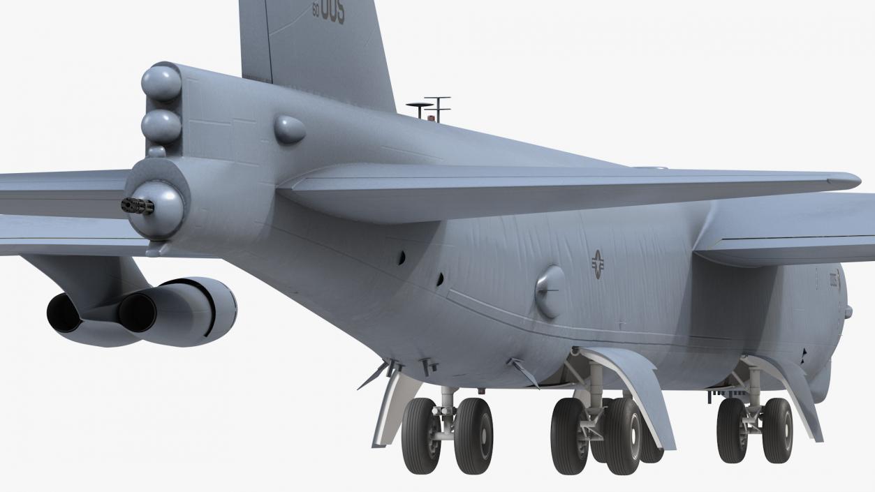 Boeing B52 Stratofortress Strategic Bomber 3D