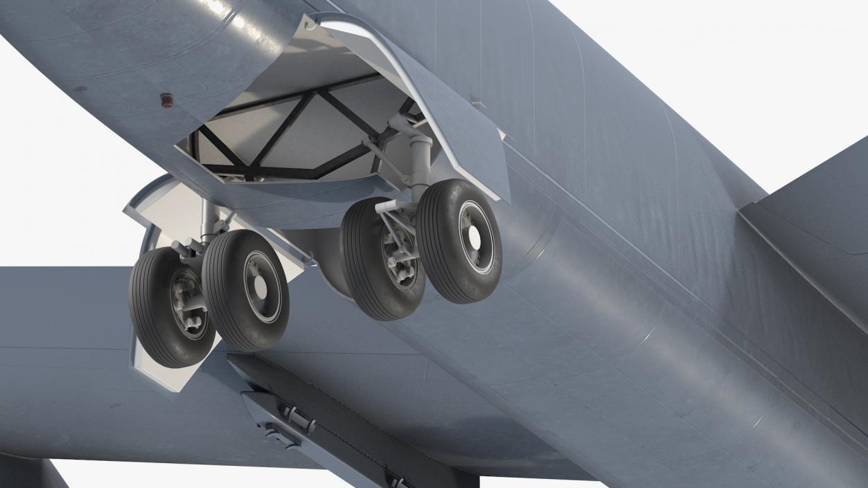 Boeing B52 Stratofortress Strategic Bomber 3D