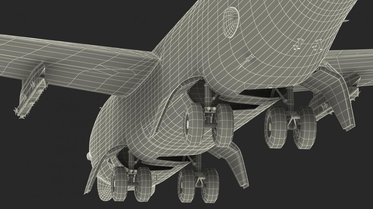 Boeing B52 Stratofortress Strategic Bomber 3D