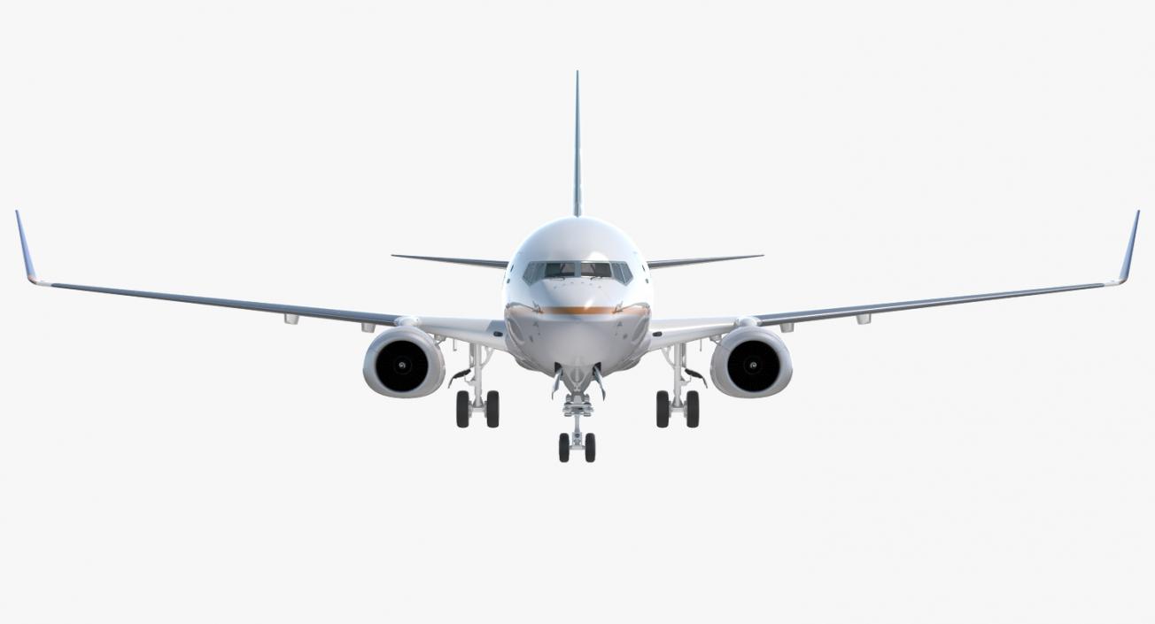 3D Boeing 737 Rigged Collection model