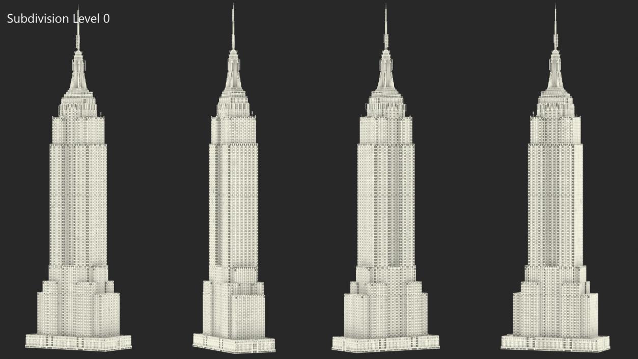 3D Empire State Building