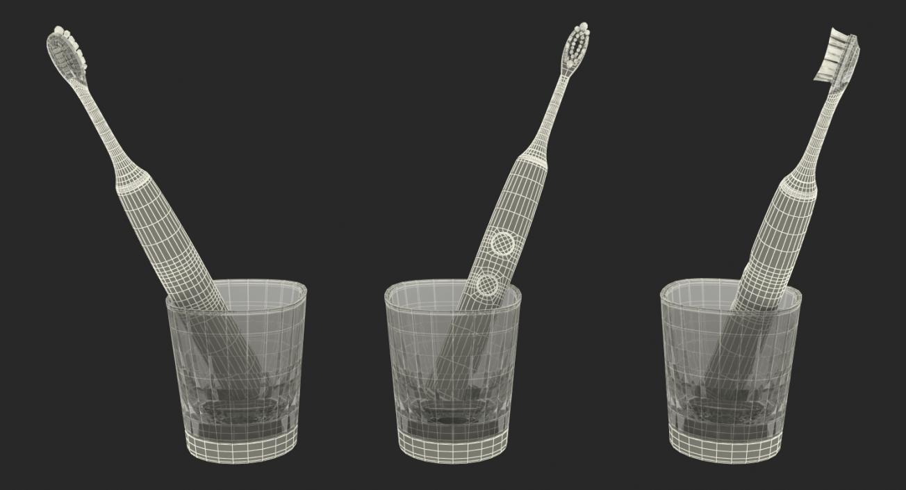 Dental Cleaning Tools Collection 3D