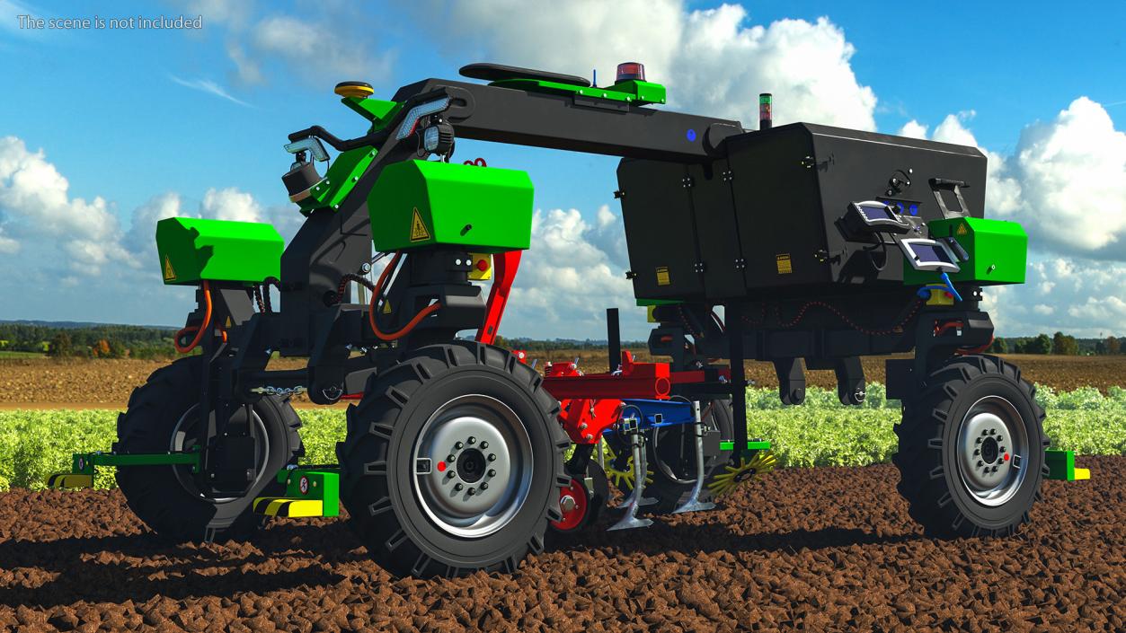 Autonomous Agricultural Robot 3D model