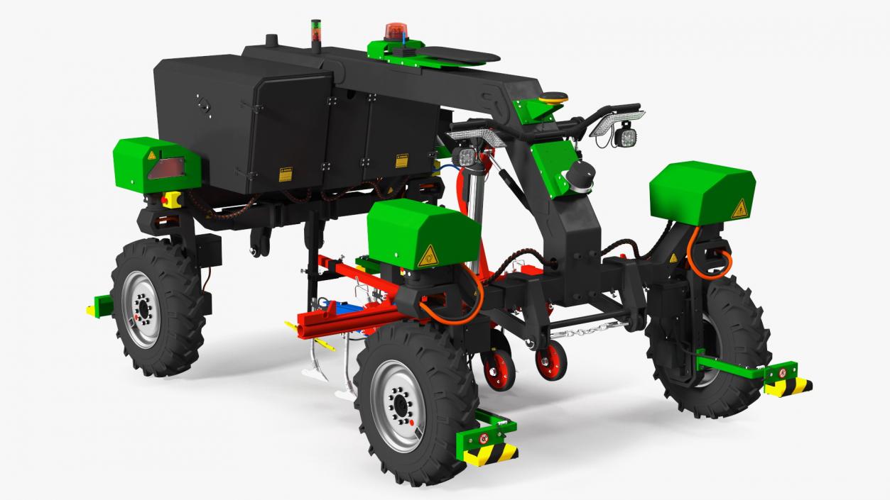 Autonomous Agricultural Robot 3D model