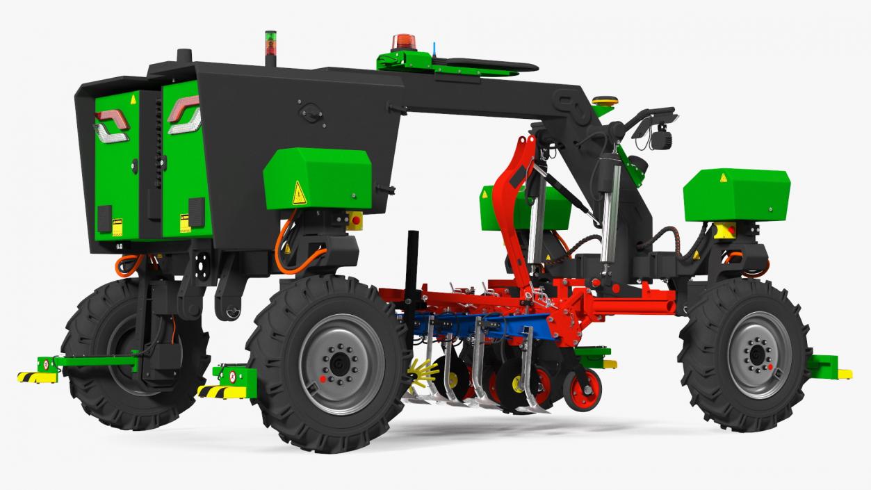 Autonomous Agricultural Robot 3D model