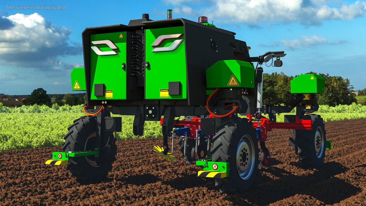 Autonomous Agricultural Robot 3D model