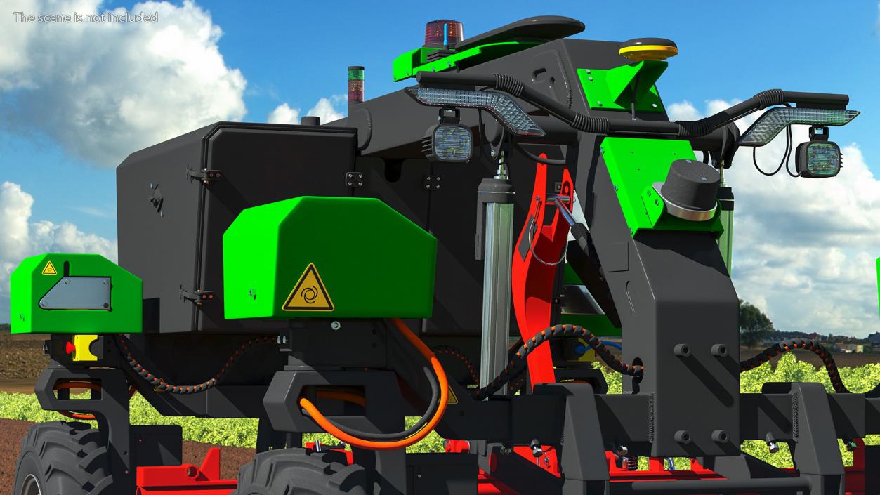 Autonomous Agricultural Robot 3D model