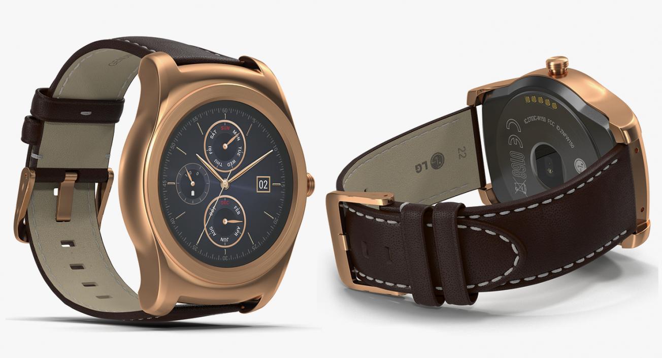 Smart Watches Collection 3D model