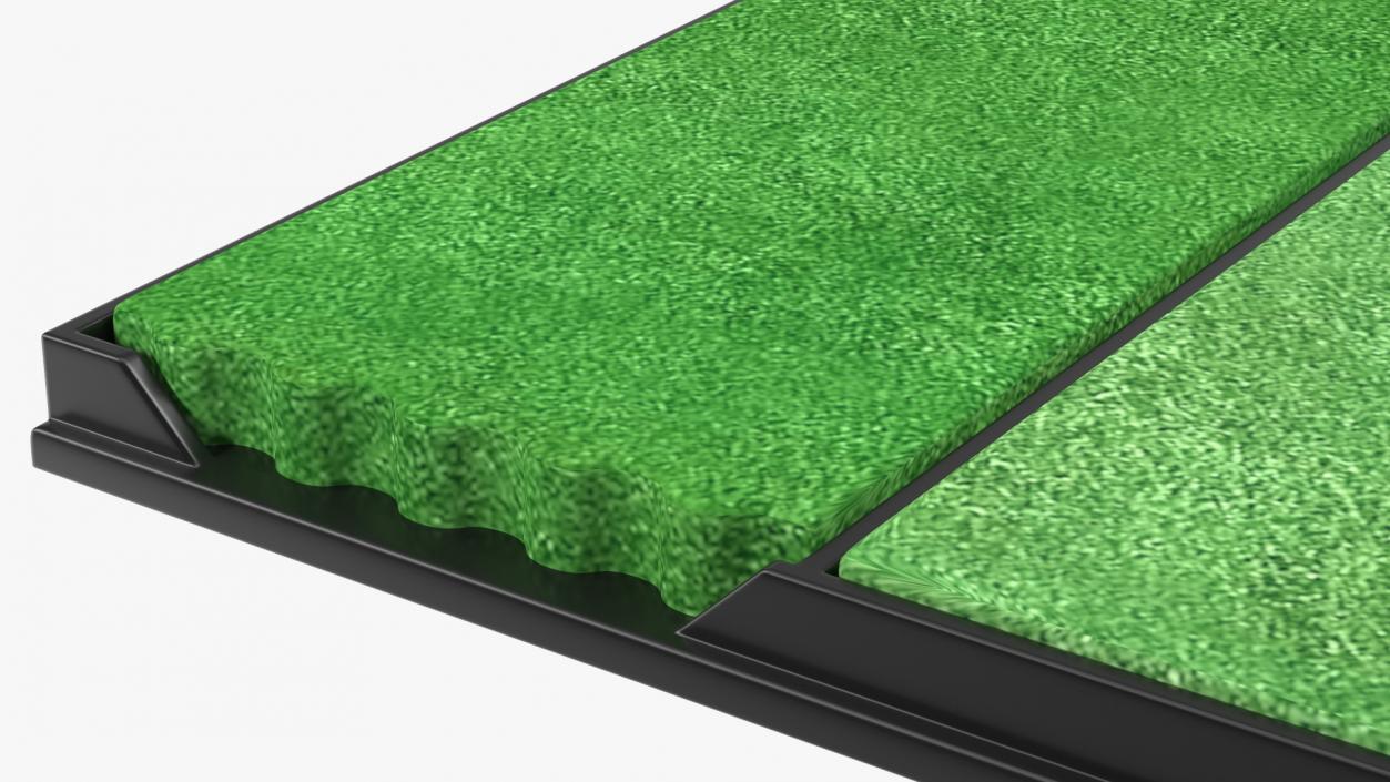 Golf Practice Mat 3D