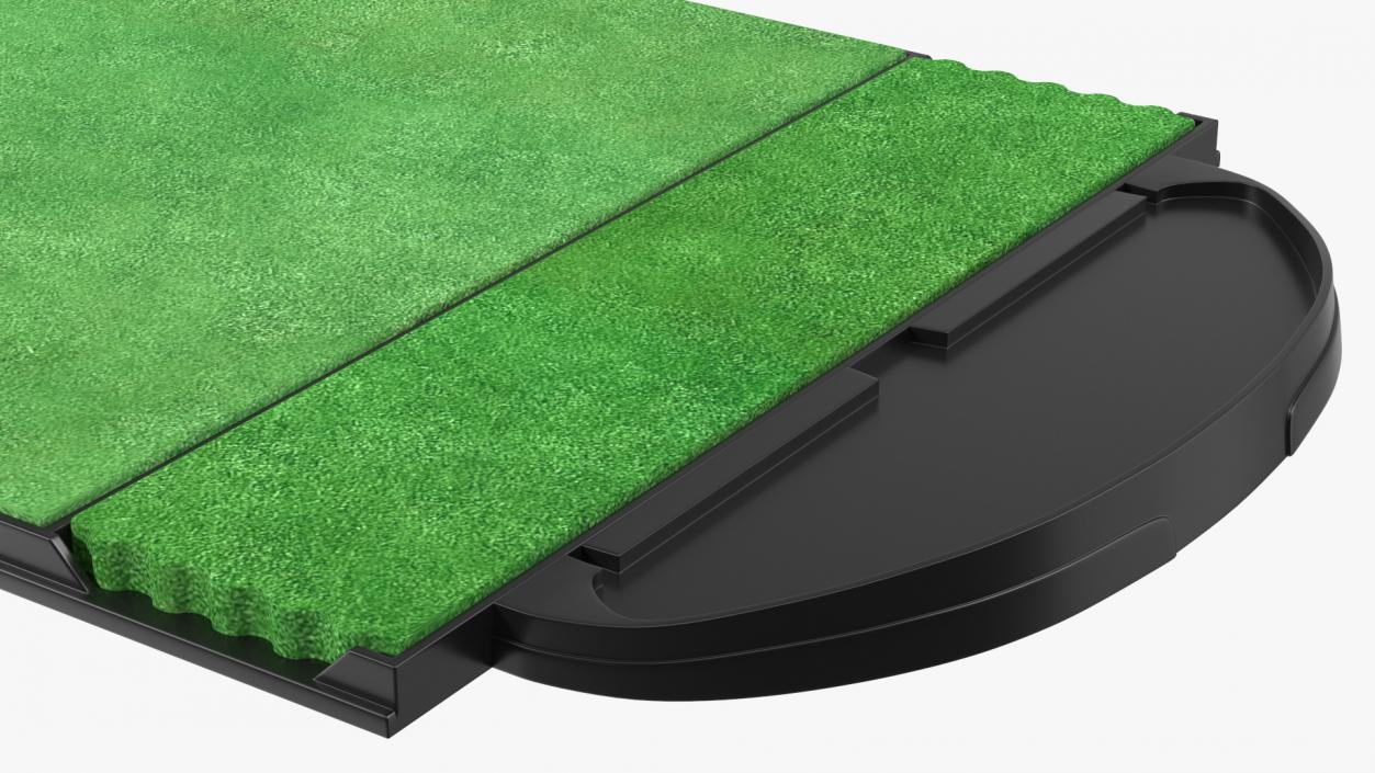 Golf Practice Mat 3D