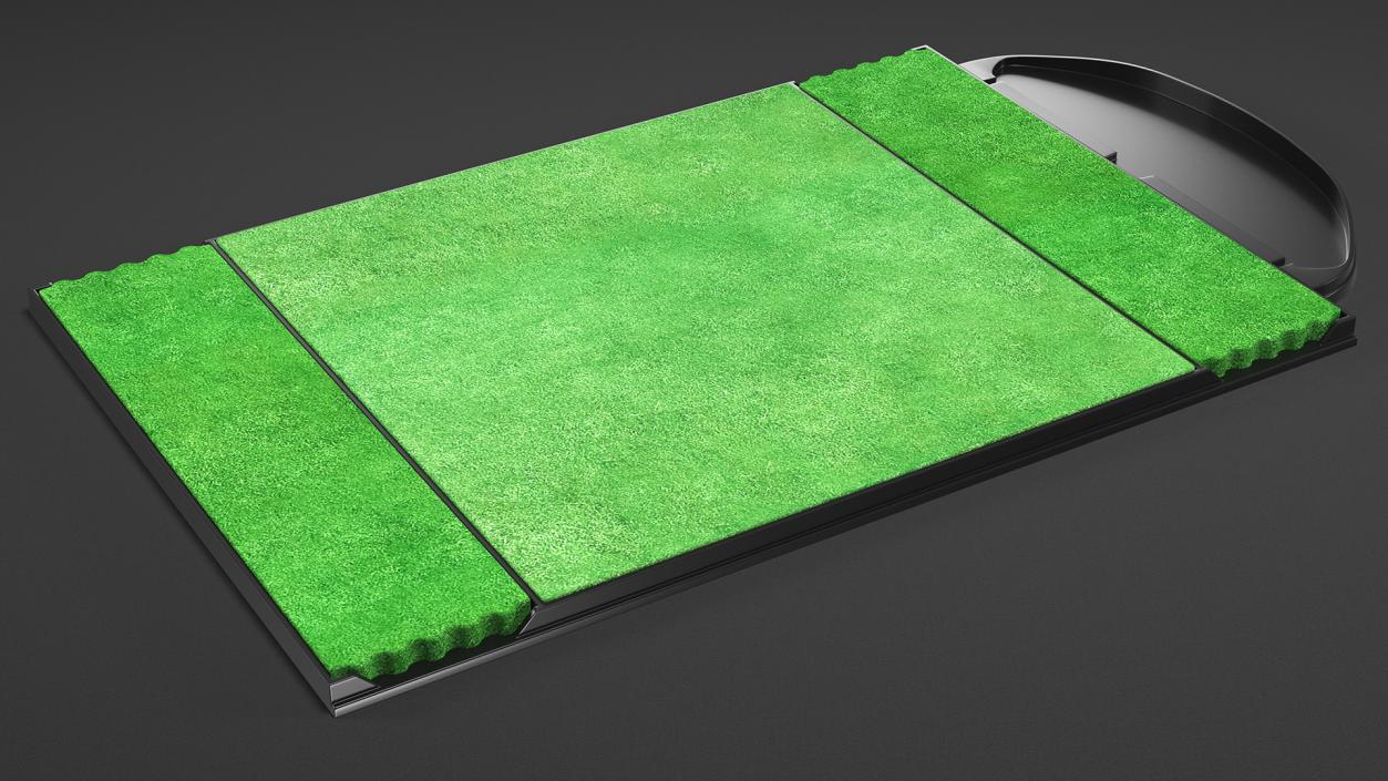 Golf Practice Mat 3D