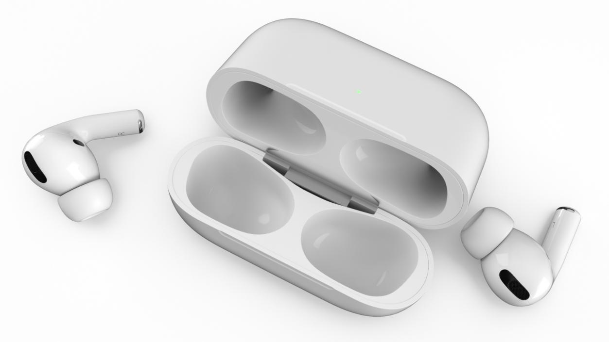 3D model Apple iPhone Flip with AirPods