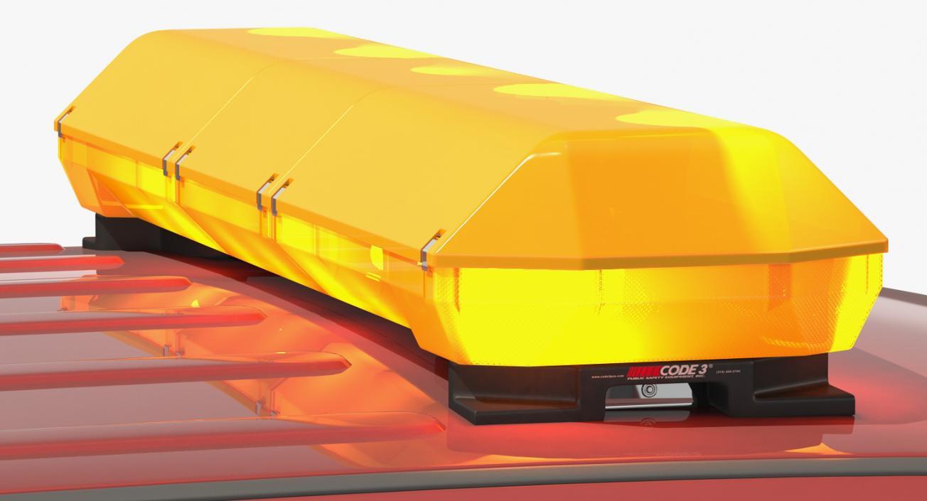 3D Pickup with Snow Plow Rigged model