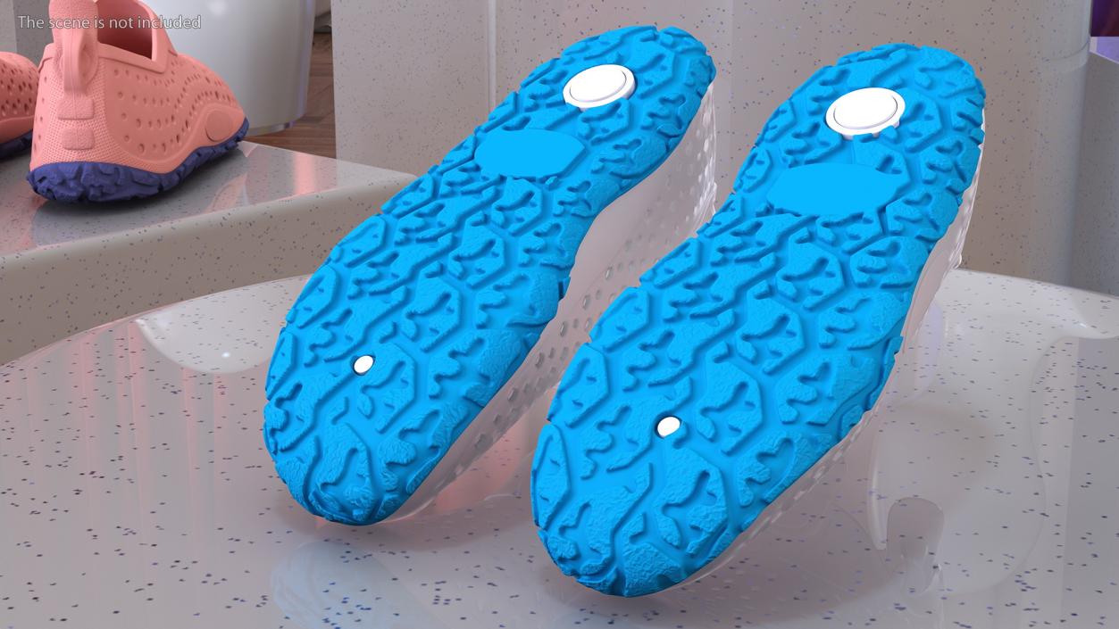 Water Shoes for Kids Transparent 3D