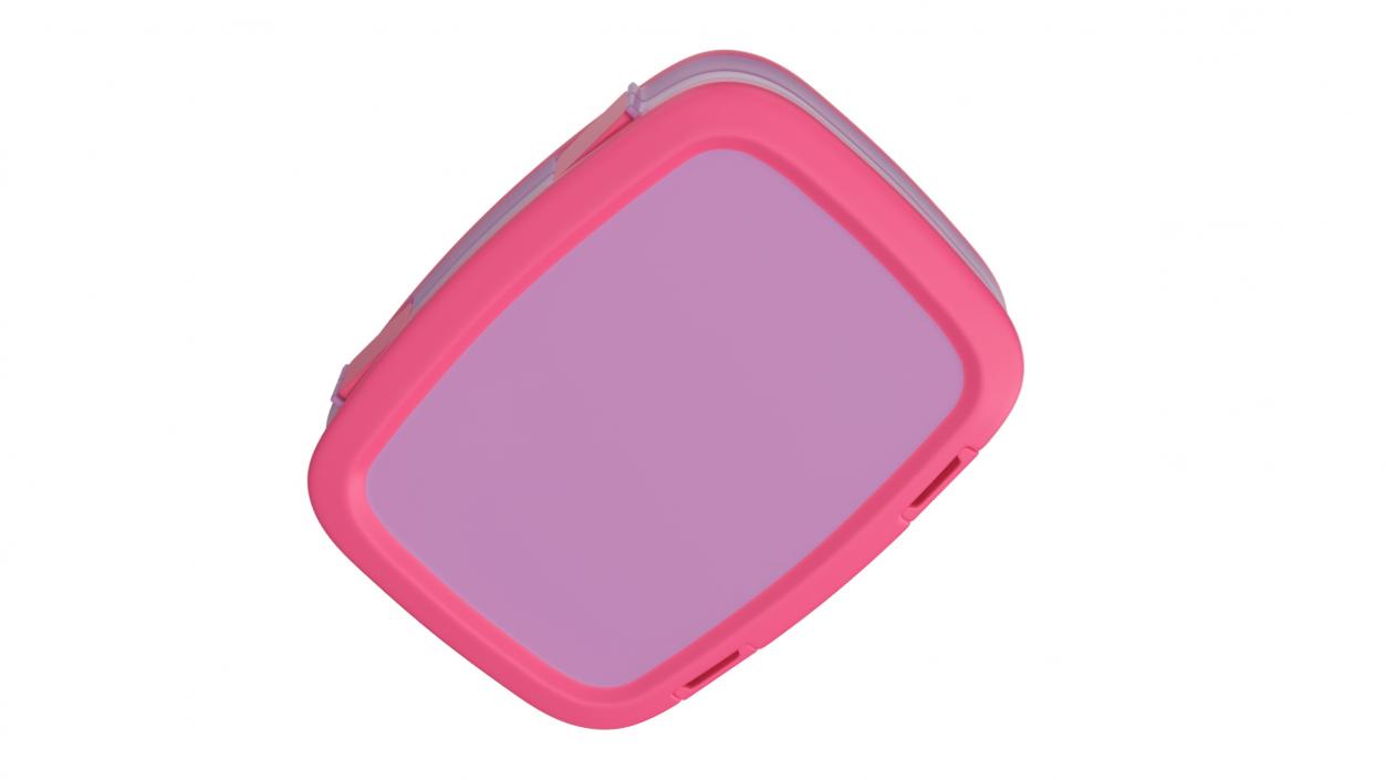 3D Plastic Bentgo Kids Lunch Box Closed Pink