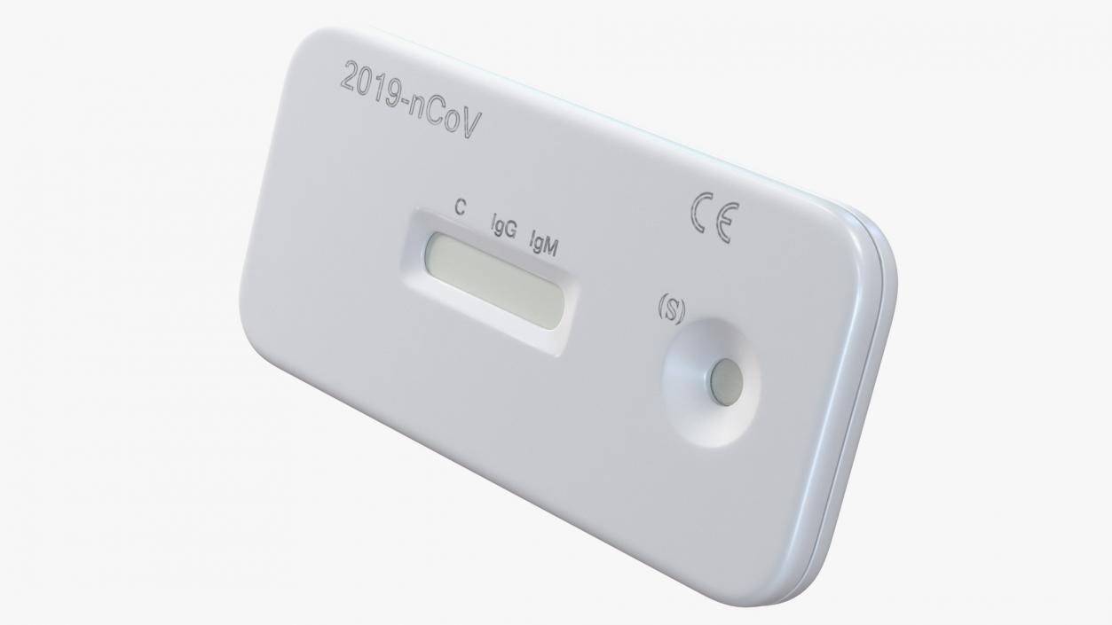 3D New Rapid Diagnostic Covid 19 Test Kit model