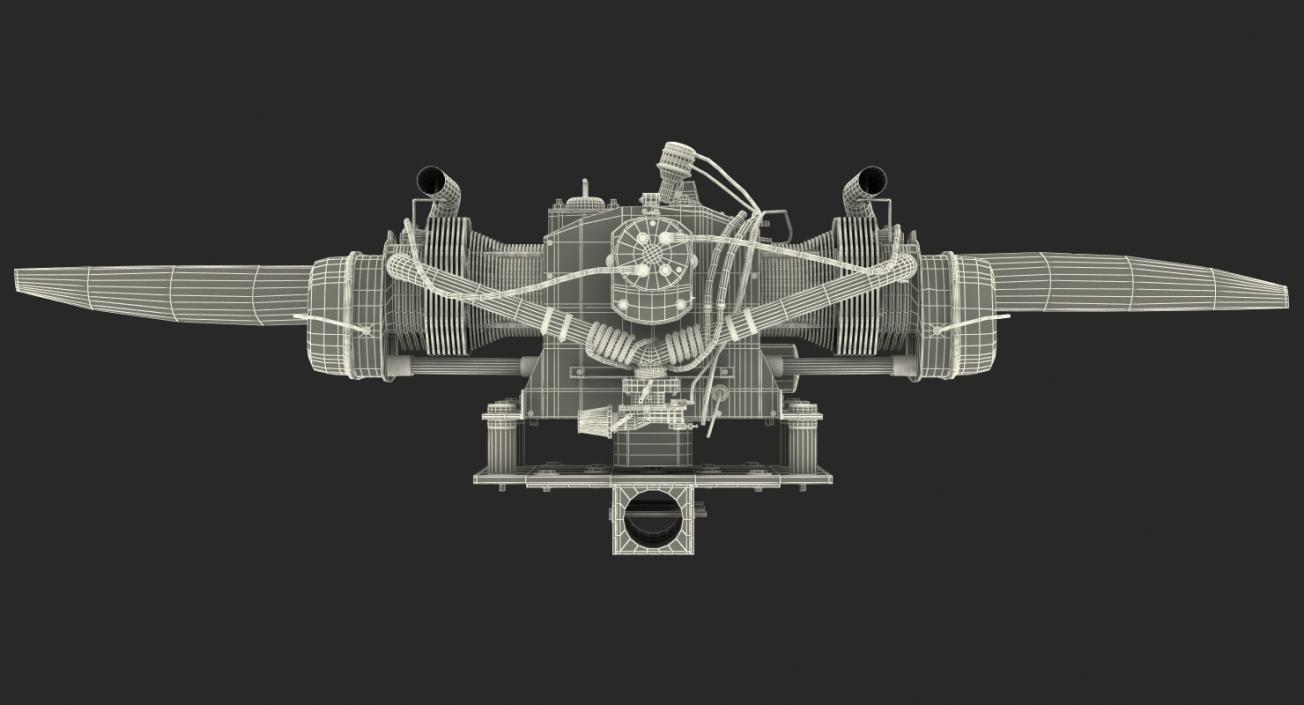 Chotia Weedhopper Engine 3D model