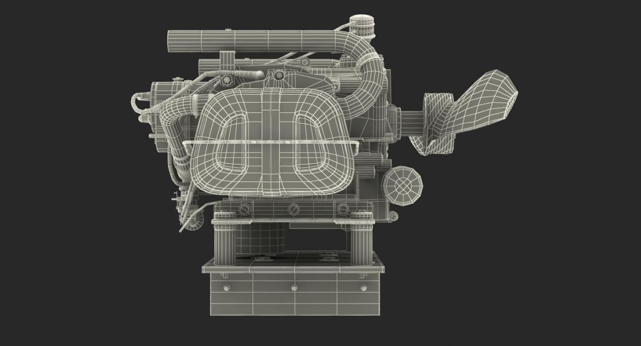 Chotia Weedhopper Engine 3D model