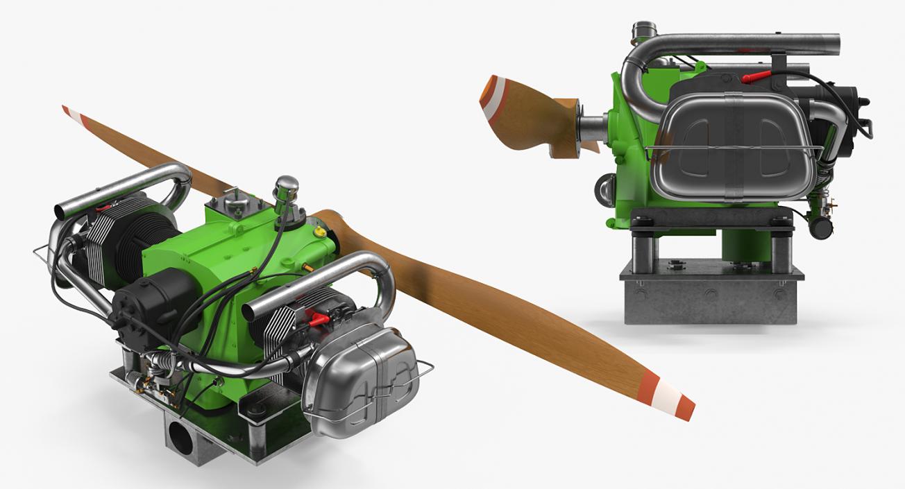 Chotia Weedhopper Engine 3D model