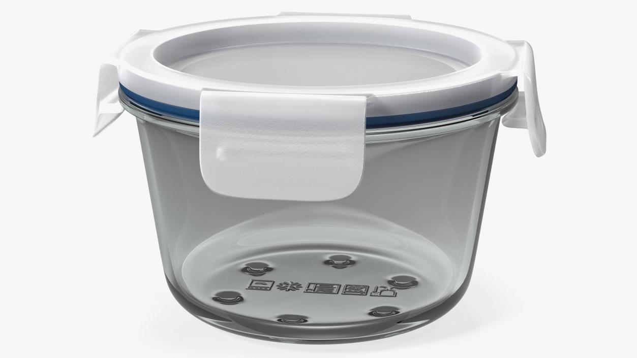 Glass Food Storage Containers Collection 2 3D