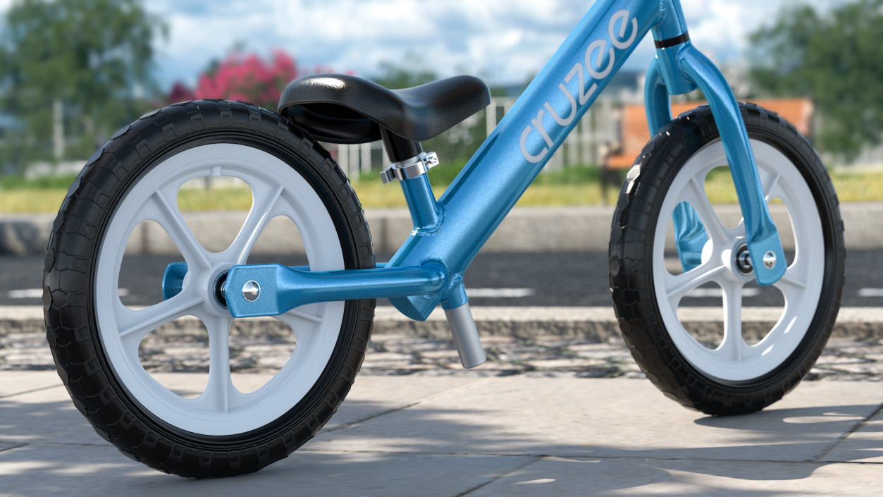 Cruzee Ultralite Balance Bike 3D model